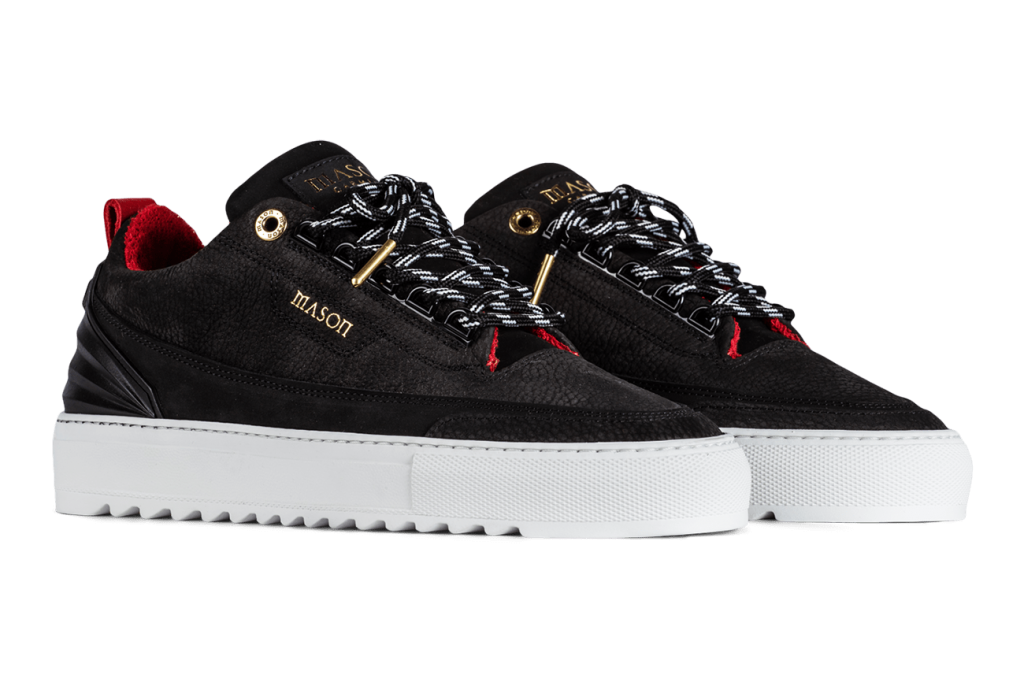 Mason Garments Firenze Nubuck Black Schwarz (SS21-12A)