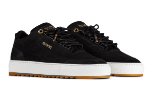 Mason Garments Firenze Nubuck Black Schwarz (SS21-4B)