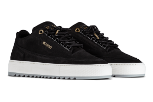 Mason Garments Firenze Nubuck Black / Grey Grau (SS21-4D)