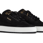 Mason Garments Firenze Nubuck Black / White Schwarz (SS21-4F)