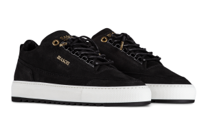 Mason Garments Firenze Nubuck Black / White Schwarz (SS21-4F)