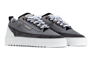 Mason Garments Firenze Leather / Nubuck – Dark Grey Grau (SS21-3H)