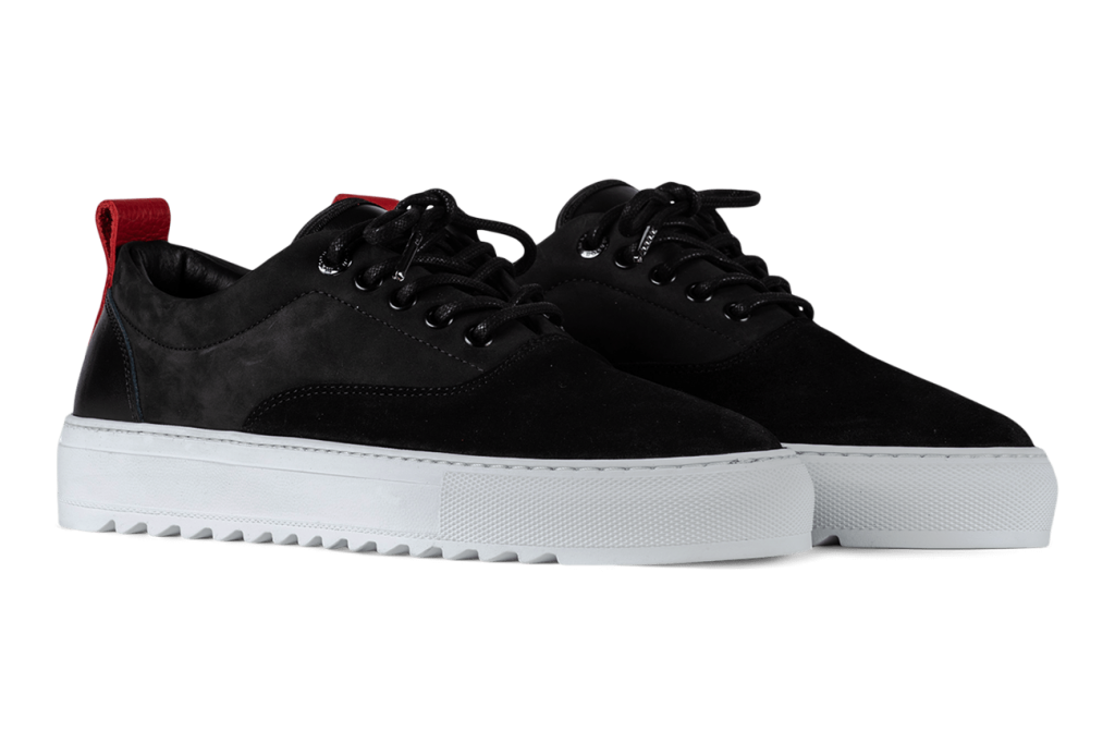 Mason Garments Lucca Nubuck / Suede Black Schwarz (SS21-39B)