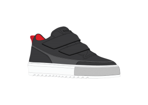 Mason Garments Kids – Firenze Black Two Stripes Schwarz (B-SS21-35B)