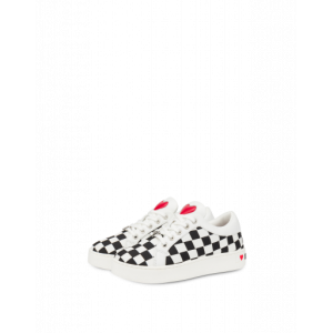 Moschino Ineinander Verschlungene Sneakers Mit Karomuster (POLJA15133G1CISV10A)