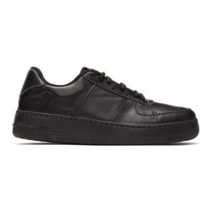 424 Black Distressed Sneakers (424M SS20070)