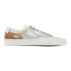 Common Projects White Clear Achilles Low Sneakers (2285)
