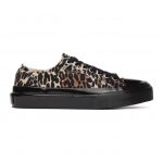 Article No. Black and Brown Vulcanized Low-Top Sneakers (1007-03-01)