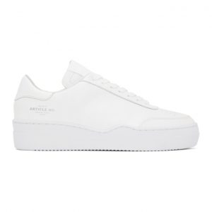 Article No. White Casual Running Low-Top Sneakers (0517-03-02)