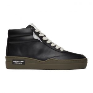 Article No. Black Casual Running High-Top Sneakers (0310-01-02)