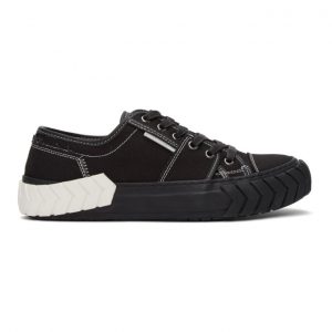 both Black Deconstruct Tyres Sneakers (TYL104-MF402-01090)