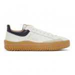 Chloe White and Navy Franckie Sneakers (CHC20W39142)