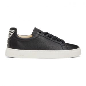 Sophia Webster Black Butterfly Sneakers (FAW20222)