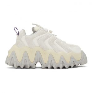 Eytys Off-White Suede Halo Sneakers (HASOW)