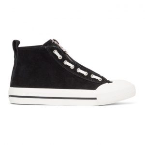 Diesel Black S-Astico Mzip Sneakers (Y02533 PR258)