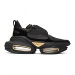Balmain Black Suede B-Bold Sneakers (VN1C496LSLD)