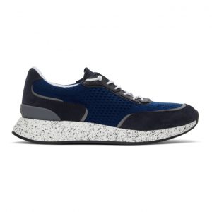 Z Zegna Blue Piuma Sneakers (LHCBO-A4921X)