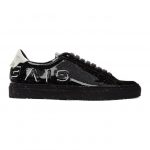 Givenchy Black Patent Reverse Logo Urban Street Sneakers (BH001DH0T7)