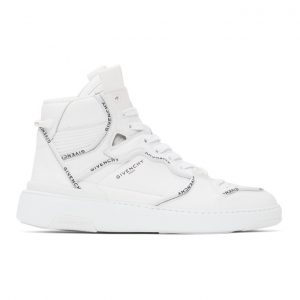 Givenchy Off-White Wing High-Top Sneakers (BH004FH0SZ)