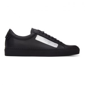 Givenchy Black Latex Urban Knot Sneakers (BH0002H0UK)