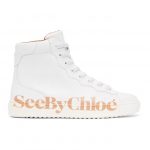 See by Chloe White Essie High-Top Sneakers (SB36151A 10101)