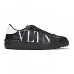 Valentino Black Valentino Garavani VLTN Open Sneakers (VY2S0830XZU)