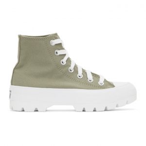 Converse Khaki Lugged Utility Chuck Taylor All Star Hi Sneakers (571114C)