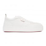 Christian Louboutin White Happy Rui Spikes Sneakers (1200419)