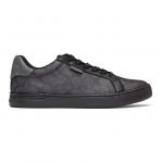 Coach 1941 Grey and Black Lowline Sneakers (G5025 CQ/GY)