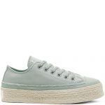 Converse Trail to Cove Espadrille Chuck Taylor All Star Low Top Green Green (567907C)