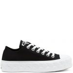 Converse Runway Cable Platform Chuck Taylor All Star Low Top Black Black (568894C)