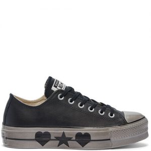 Converse Wordmark Platform Chuck Taylor All Star Low Top Black Black (569118C)
