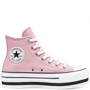 Converse Leather EVA Platform Chuck Taylor All Star High Top Black Black (569723C)