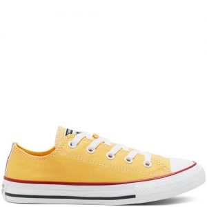 Converse Seasonal Color Chuck Taylor All Star Low Top für ältere Kinder Gold Gold (666820C)