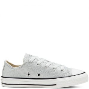 Converse Summer Sparkle Chuck Taylor All Star Low Top für ältere Kinder Cream Cream (667571C)