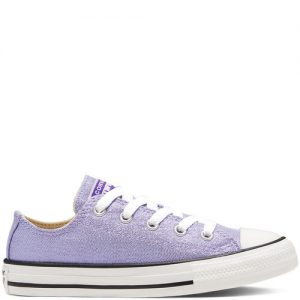 Converse Summer Sparkle Chuck Taylor All Star Low Top für ältere Kinder Cream Cream (667572C)