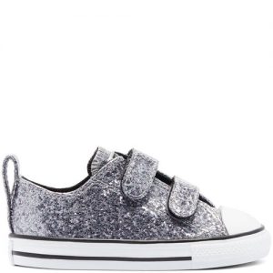 Converse Coated Glitter Easy-On Chuck Taylor All Star Low Top Black Black (769297C)