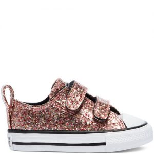 Converse Coated Glitter Easy-On Chuck Taylor All Star Low Top Black Black (769806C)