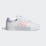 adidas SAMBAROSE Schuh Cloud White / Haze Coral / Shock Purple (FX8103)