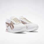 Reebok  Royal Classic Jogger 2 Platformschoenen White / White / Golden Bronze (FY4676)