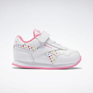 Reebok Royal Classic Jogger 3 White / Vector Red / Electro Pink (FZ2275)