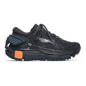 Li-Ning Black and Navy Sun Chaser Sneakers (ARZQ004-10)