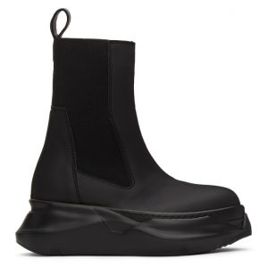 Rick Owens Drkshdw Black Abstract Beetle Sneakers (DS20F1846 RUH)