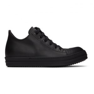Rick Owens Black Low Sneakers (RU20F3891 LPO)