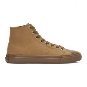Paul Smith Taupe Suede Carver Sneakers (M1S-CVR04-ESUE-73)