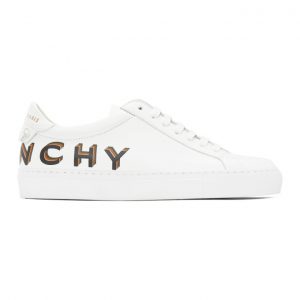 Givenchy White and Blue Urban Knots Sneakers (BE0003E0VH)