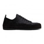Ann Demeulemeester Black Cow Hair Chiro Sneakers (2014-4218-358-099)
