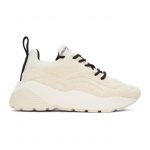 Stella McCartney Off-White Jersey Eclypse Sneakers (800291N0185)
