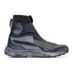 11 by Boris Bidjan Saberi Black and Navy Salomon Edition Bamba 2 High Sneakers (150 11xS)