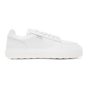 Sunnei White Leather Dreamy Sneakers (D02)